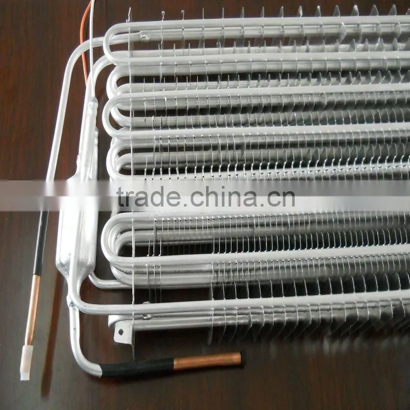 Aluminium Tube Fin Evaporator Refrigerator parts OEM Customize