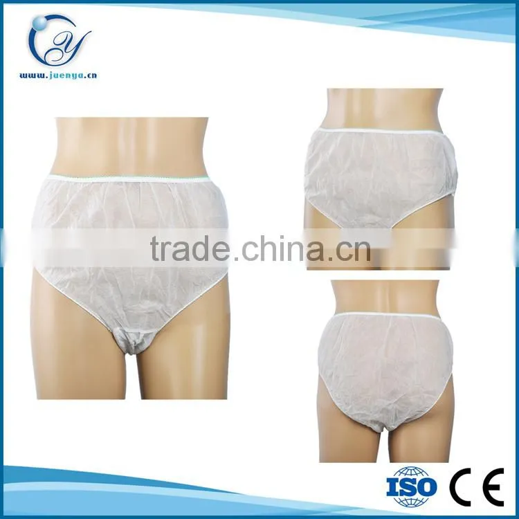Newest style hospital disposable panties for hospital spa