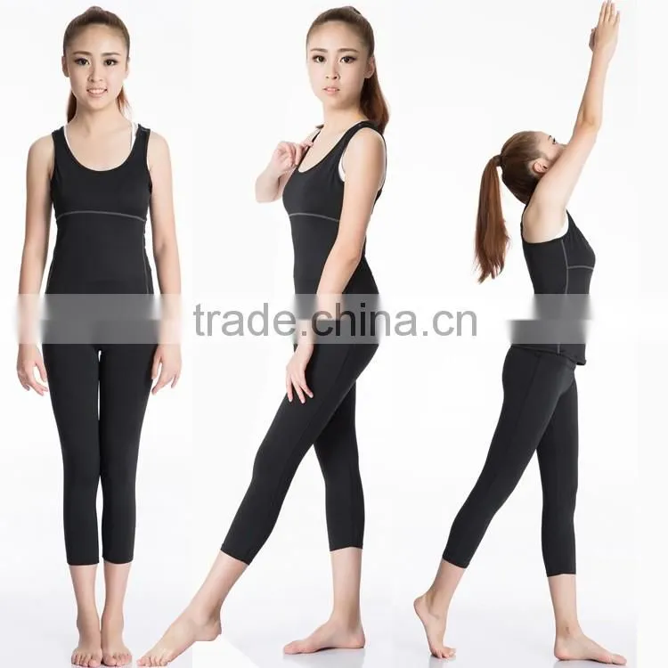 Hot girl fashion custom fitness sexy stringer tank top for women