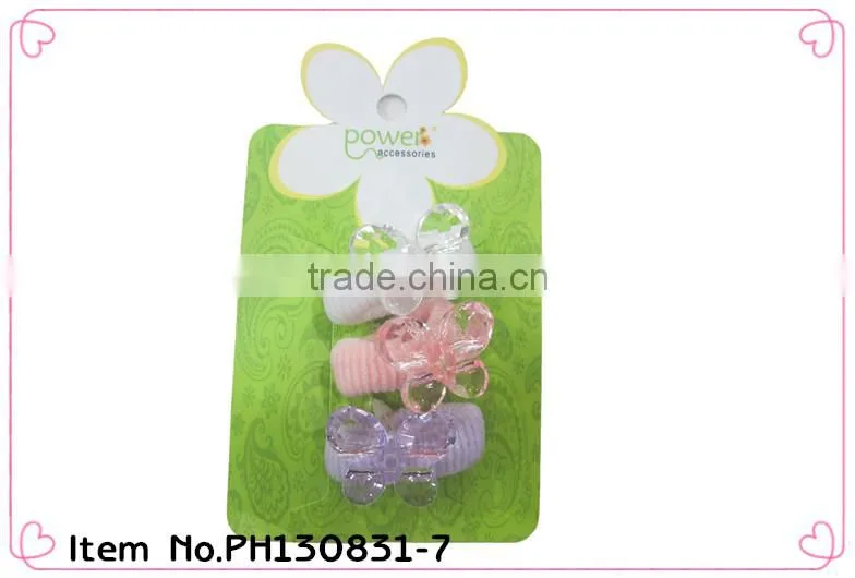 high quality lovely baby elastic hair ties