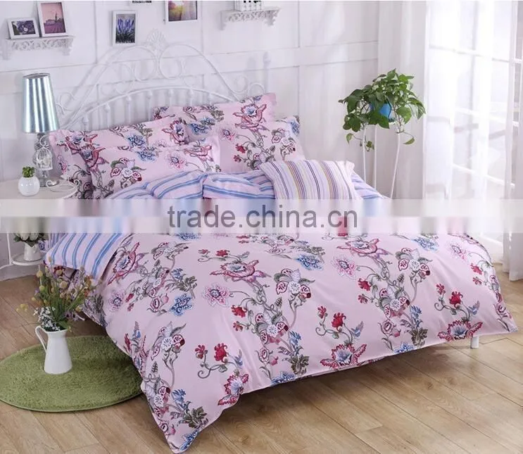 Flower printed designs 100% cotton fabric