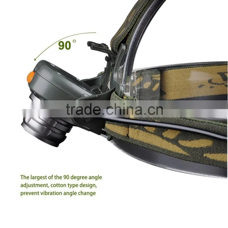 3 AAA Super Bright LED Headlamp Flashlight PIR Motion Sensor Head Torch