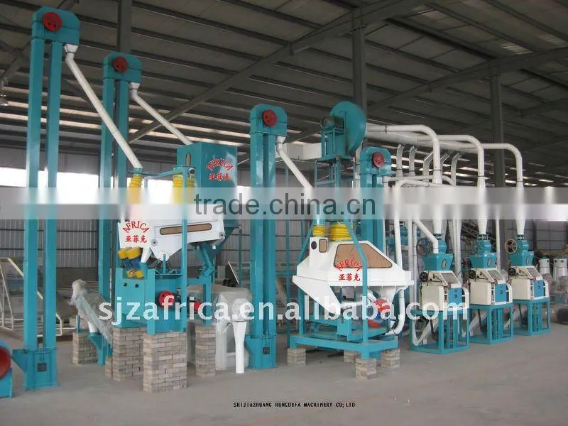10T maize flour milling machine