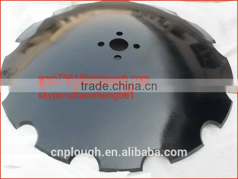 agricultural spare parts plough disc for disc plough