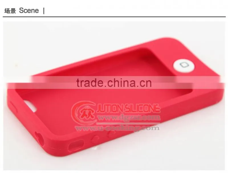 Candy color silicone mobile phone case
