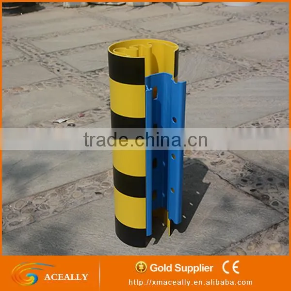 Adjustable Column Protector Plastics Upright Protector Corner Guard For Pallet Racks