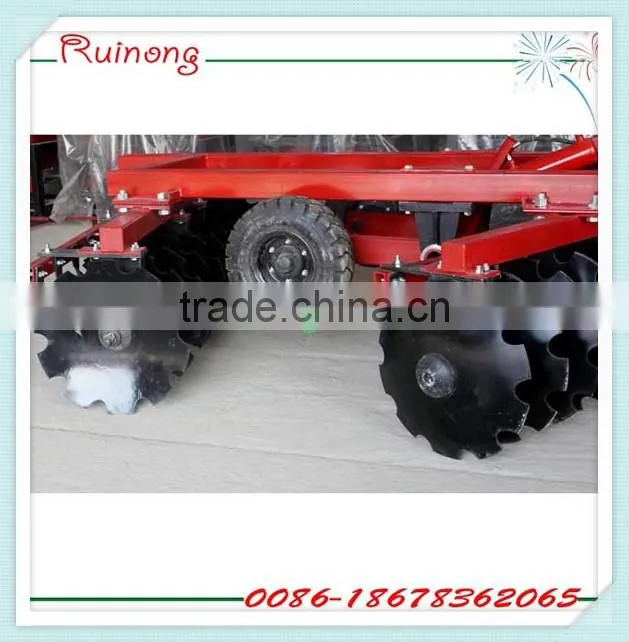 Professional factory provided 20 discs hydraulic heavy duty disc harrow