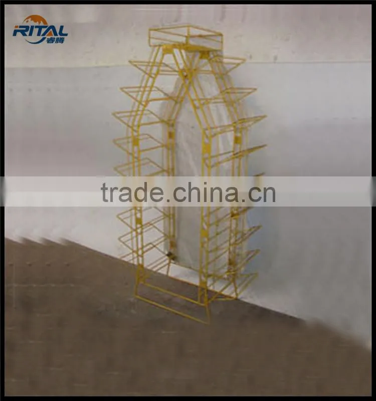 metal wire rotating display rack(factory supply)