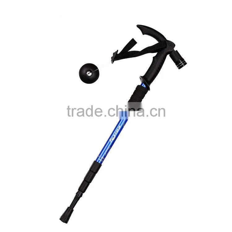 Cheap Safety Duralumin Walking Stick,Elderly Walking Stick With LED Flashlight