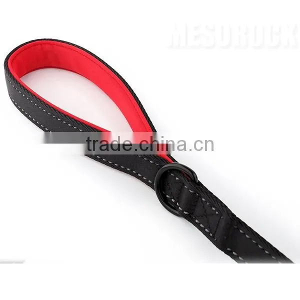 Heavy Duty Reflective Padded Handle Dog Nylon Leash Pet Leash Dog Leash