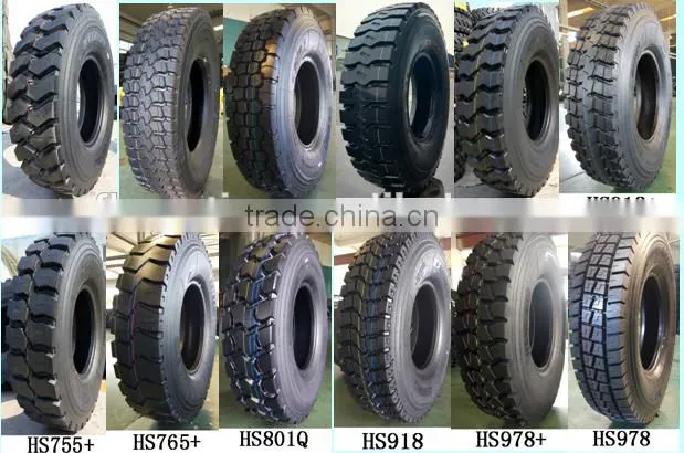 kapsen / taitong / terraking brand hs716 hs258 1100r20 truck tyre
