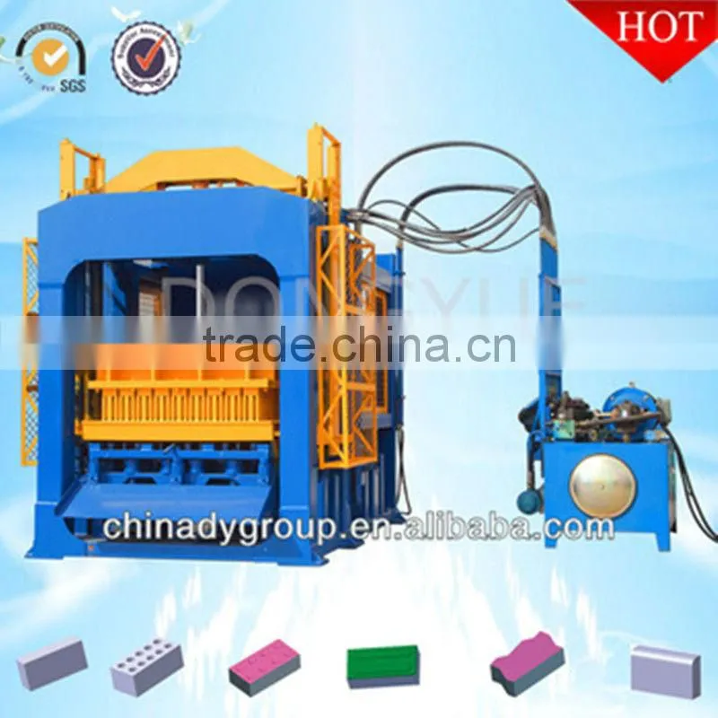 mold change system hollow cement block machine price