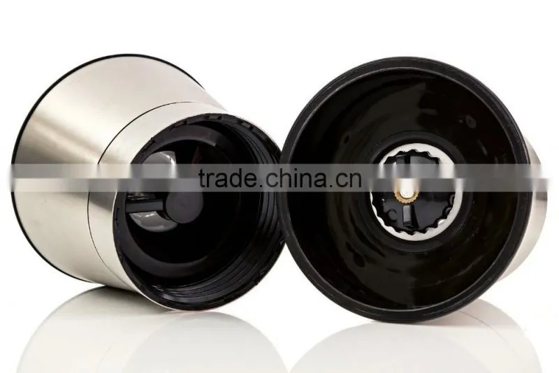 304 Stainless steel 18/8 Salt and Pepper Grinder Set