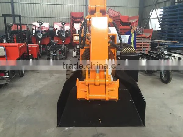 Long service life tunnel underground mining loader for coal mine