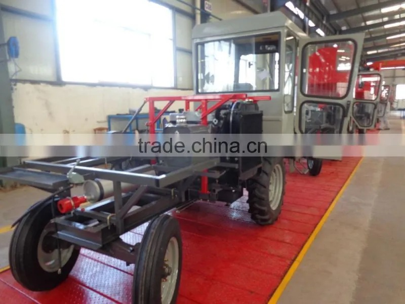 4LZ-2 wheat mini combine harvester