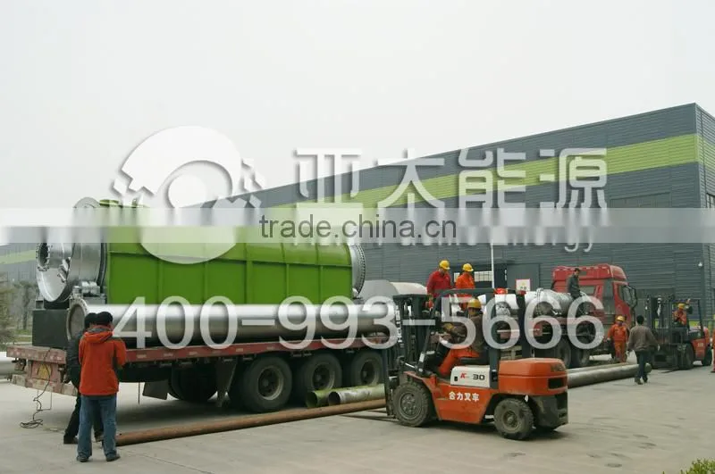 China pyrolysis tires pyrolysis machine from reliable factory