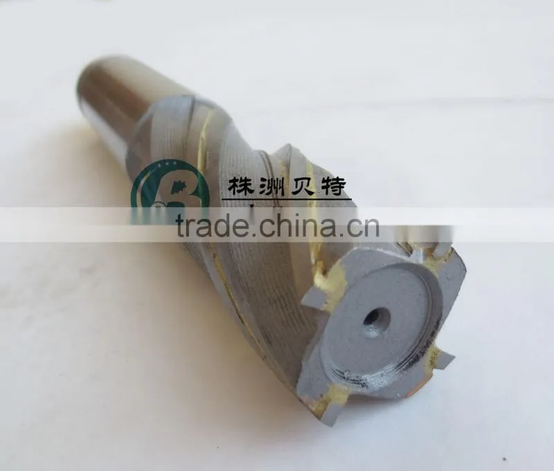 Good performance 4 flute flattened brazed end mill