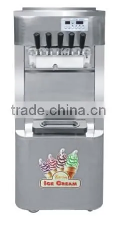 Commercial soft serve ice cream machine/mcdonald's soft ice cream machine,5 flavour ice cream machine ZQR-385
