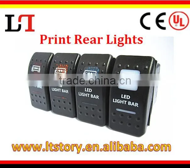 LED Light Rocker Switch Kit For JEEP