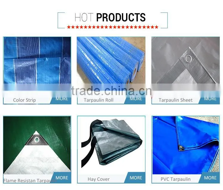 HDPE Material and Woven Technics 100% virgin pe woven tarpaulin