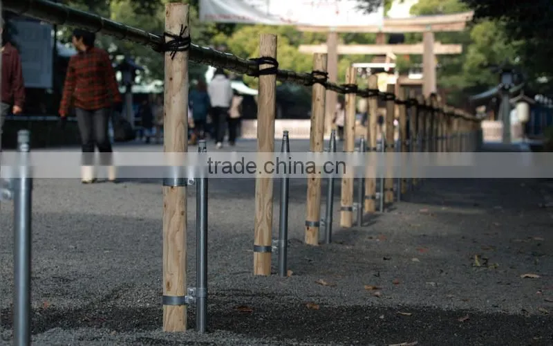 Dacromet processing Q345 solar ground screw pile