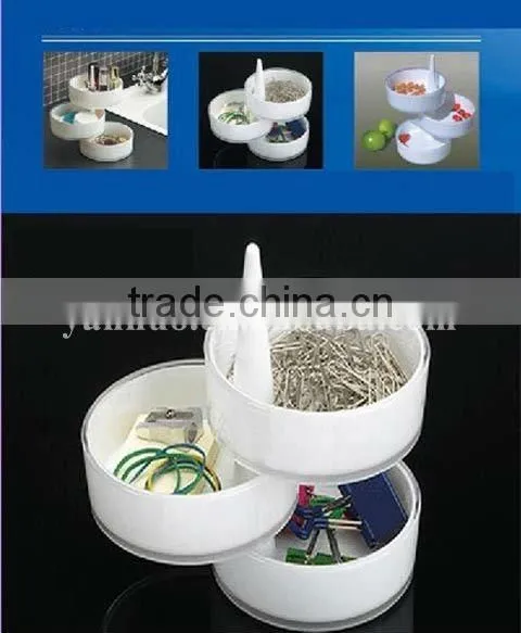 3 tier storage box, sundries organizer, storage shelf