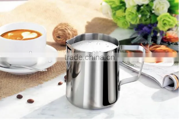 2016 Stainless Steel Milk Steaming Frothing Pitcher Milk Pitcher