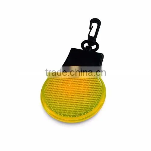 round shaped reflective keyring,fashionable keyring