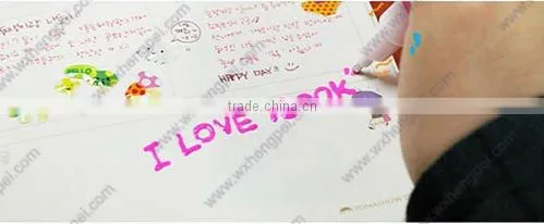 Magic color pen colorful Popcorn Pen marker pen draw pen