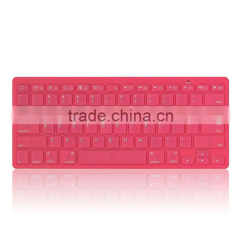 Hot sale colors available bluetooth wireless keyboard