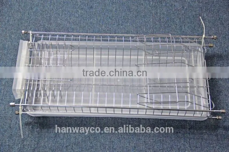 closeout 2-layer dish drainer