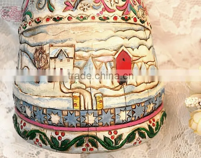 High-quality polyresin hand paint angel with wings vienna souvenirs