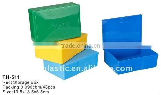 plastic general tool box with compartments