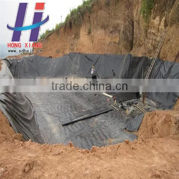 Top quality Waterproofing material for fish farm pond liner HDPE geomembrane