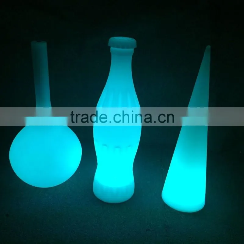 christmas decorations led illuminated bottle / decorative bottle shaped light