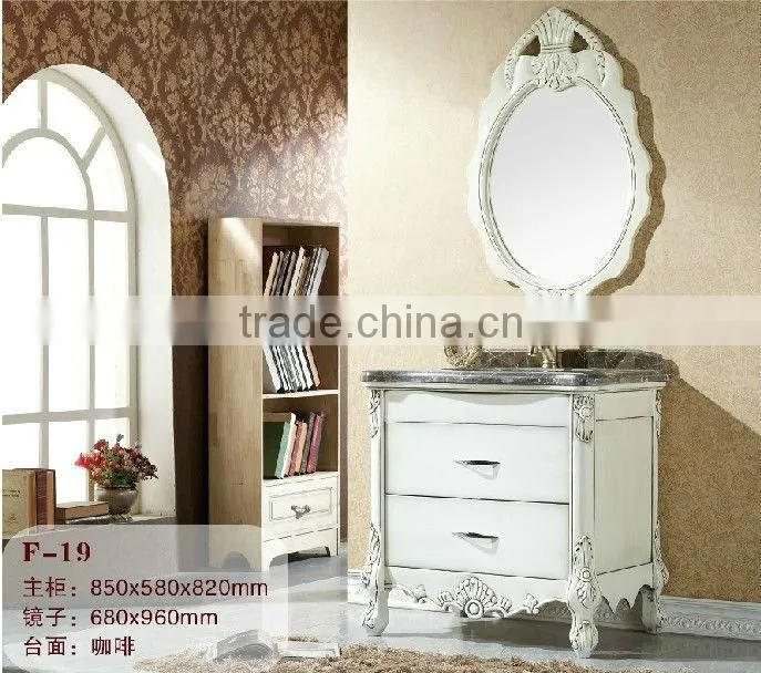 Bisini Hand Carved Mirror Bathroom Cabinet,Used Bathroom Vanity Cabinet;Bathroom Furniture;Classical Bathroom Cabinet(BF08-4039)