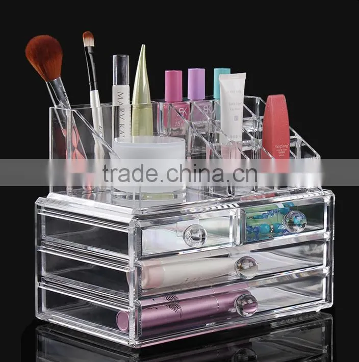 supermarket modern cosmetic display shelf for cosmetic shop