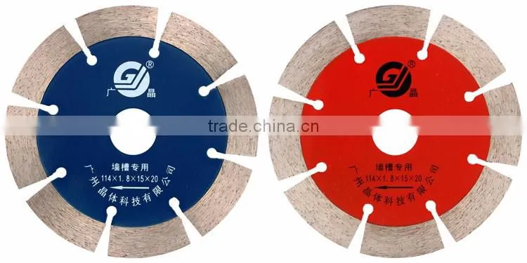 Dry cutting diamond cutting disc for stone diamond saw blade