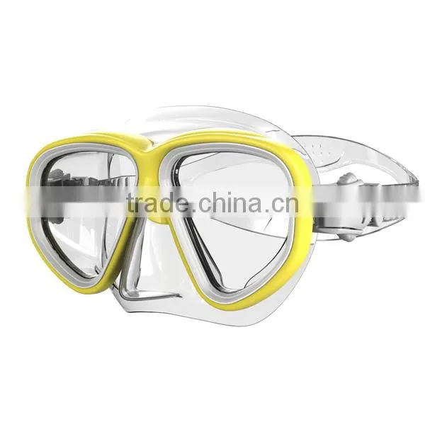 Popular professional diving mask, tempered glass mask(MK-500)