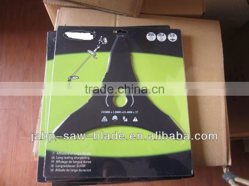 metal blade for cutting brush