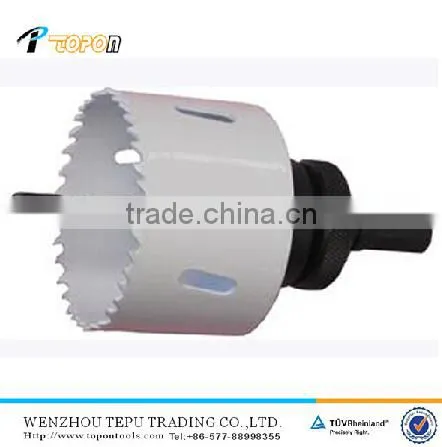 HSS M42 Bi-metal diamond tipped hole saw guide with pilot drill cutting tools