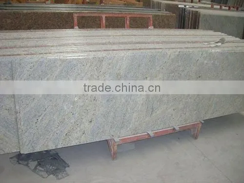 white granite counters