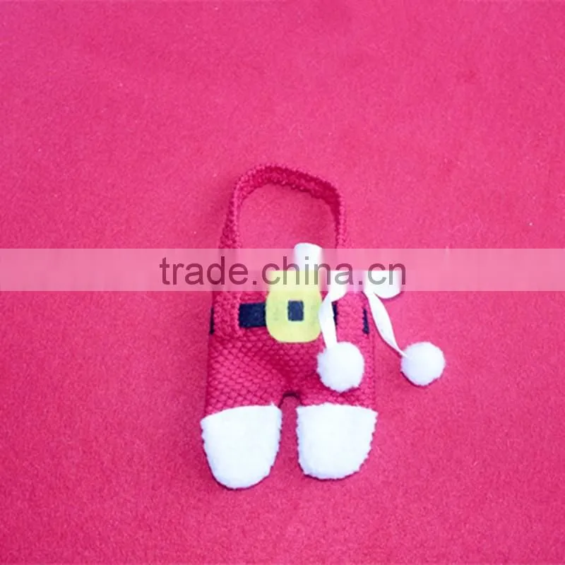 New Products Movable Christmas Gift Cheap Tableware Knife Fork Bag Christmas Decoration
