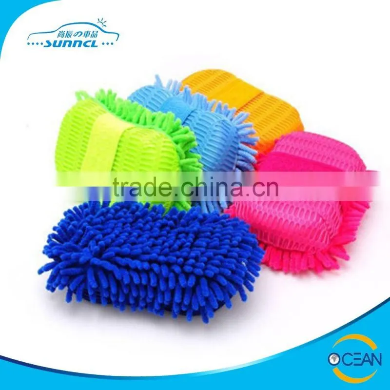 Chenille Car Cleaning Sponge, Car Washing Sponge