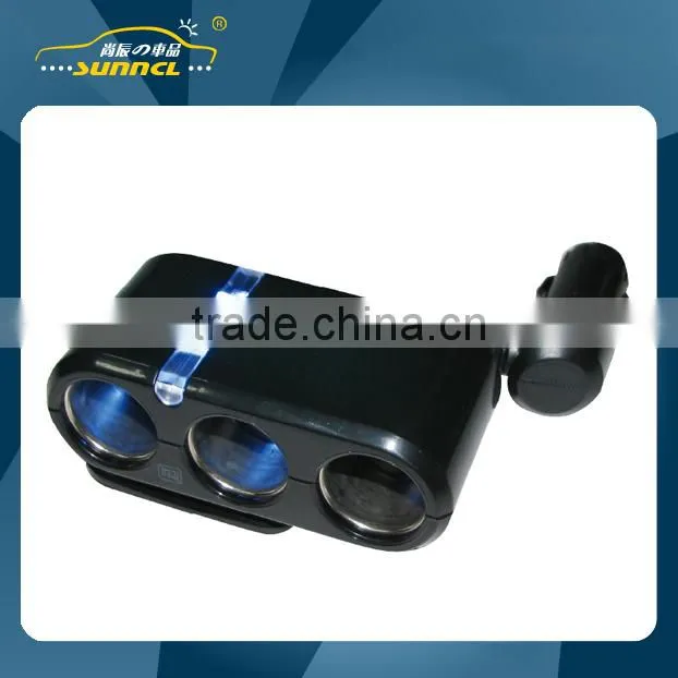 2015 Car Cigarette Lighter Socket Adapter with CE Certificate for iPhone 6 , Tablet