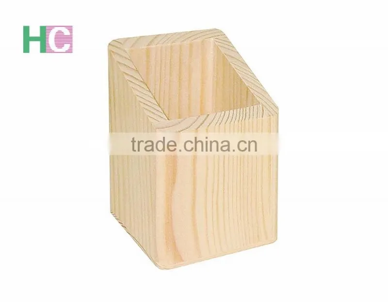 Pine Wood Pen Stand Gifts Wholesale