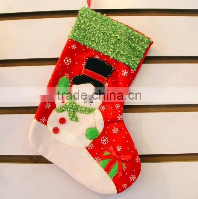 China supplier wholesale good quality Christmas Decorative Socks,new design christmas gift sock
