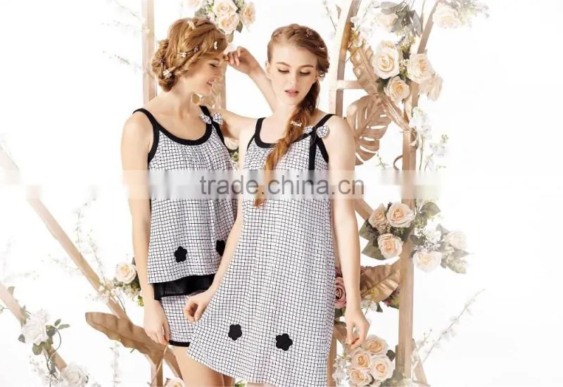 Women cotton bathrobe,cotton nightgown,nightwear robes for ladies bath gown