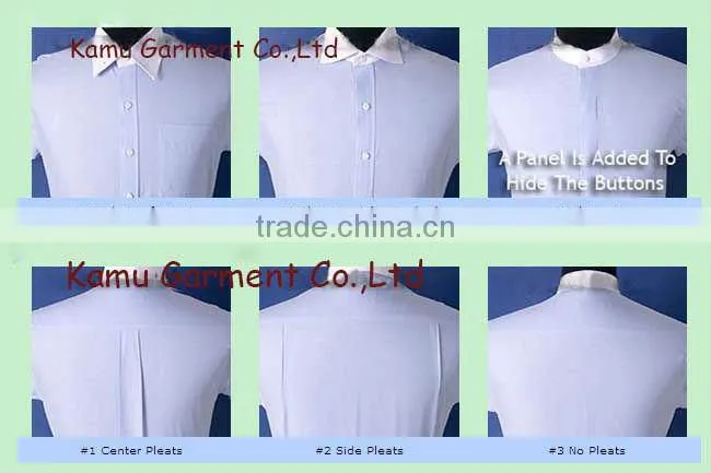 Factory wholesale cheap man shirt,high collar stipes dress shirts