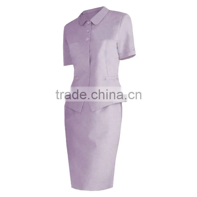 High Quality Standard Fast Delivery ladies office hotel working staff uniform Wholesaler from China